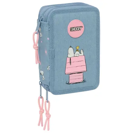 Peanuts Snoopy trostruka pernica 37 komada fotografija proizvoda