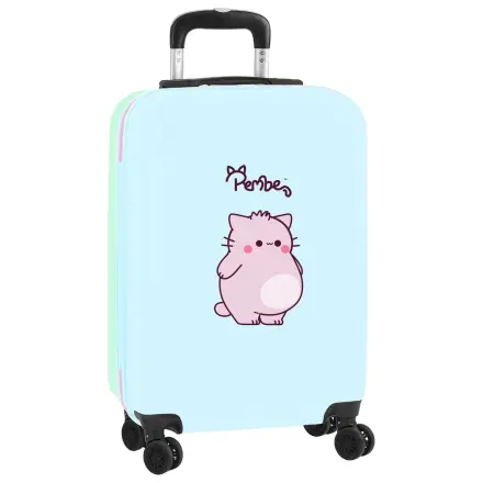 Pembe The Pink Cat ABS putni kovčeg na kotače 55 cm fotografija proizvoda