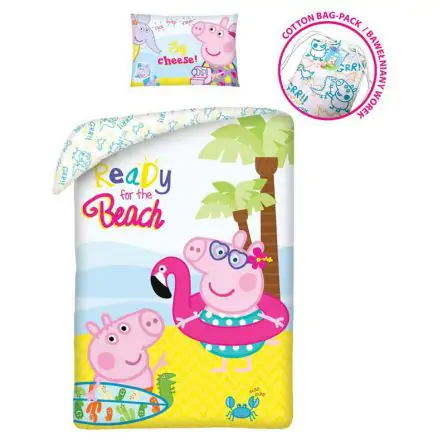 Peppa Pig set navlake za poplun 140x200cm, 70x90cm fotografija proizvoda