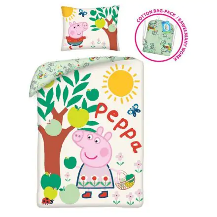 Peppa Pig Navlaka za poplun 140x200cm, 70x90cm fotografija proizvoda