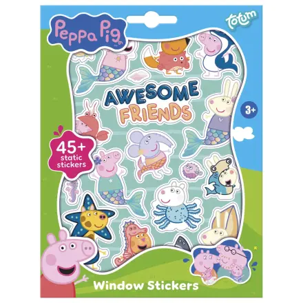 Peppa Pig Awesome Friends set naljepnica za prozore fotografija proizvoda