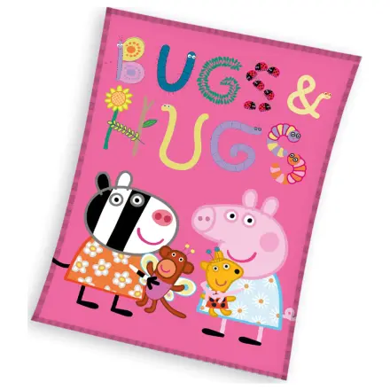 Peppa Pig Bugs&Hugs pokrivač od flisa fotografija proizvoda