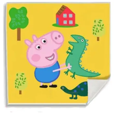 Peppa Pig Dino Magic Ručnik za ruke, Ručnik za lice, Ručnik 30x30 cm fotografija proizvoda