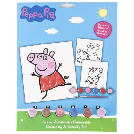 Peppa Pig Zabavan set za bojanje s brojevima fotografija proizvoda