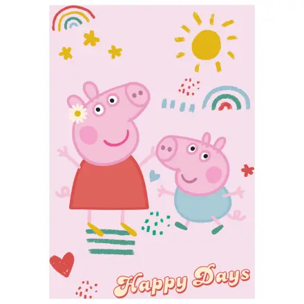 Peppa Pig Happy Days deka od flisa fotografija proizvoda