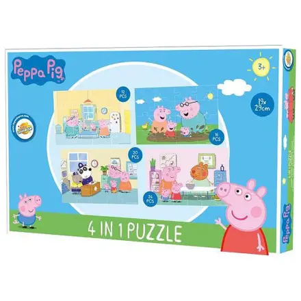Peppa Pig Kućna Slagalica 4-u-1 fotografija proizvoda