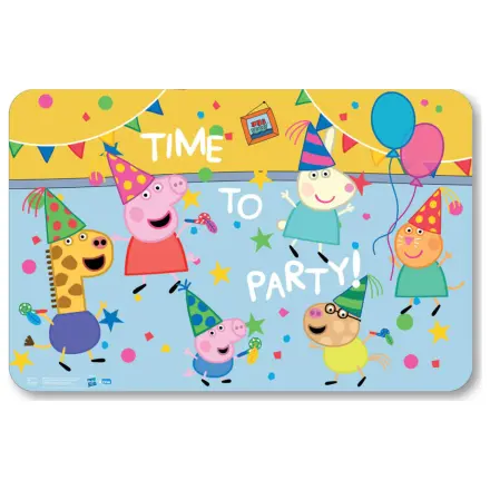 Peppa Pig Party podmetač za jelo 43x28 cm fotografija proizvoda