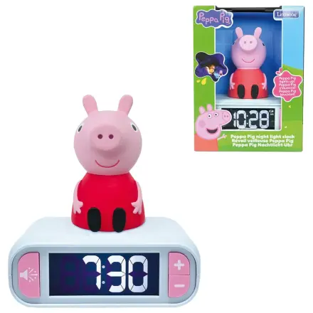 Peppa Pig digitalna budilica s 3D noćnim svjetlom fotografija proizvoda