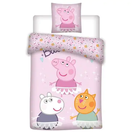 Peppa Pig pamučna navlaka za poplun za krevet 90cm fotografija proizvoda