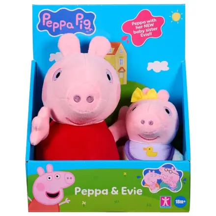 Peppa Pig plišane figure 2 komada fotografija proizvoda
