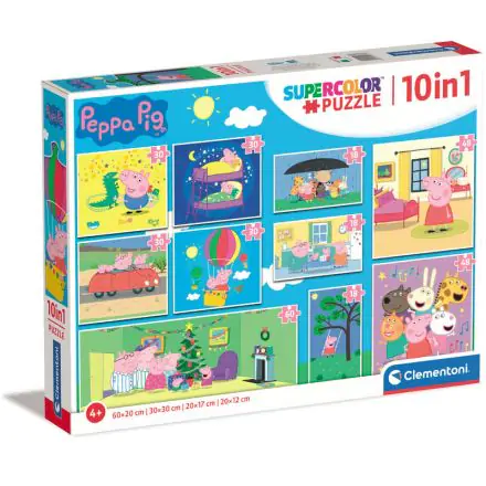 Peppa Pig puzzle 18+30+48+60 kom termékfotója