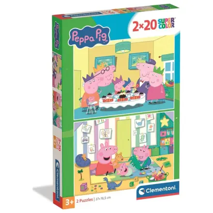 Peppa Pig slagalica 2x20 komada fotografija proizvoda