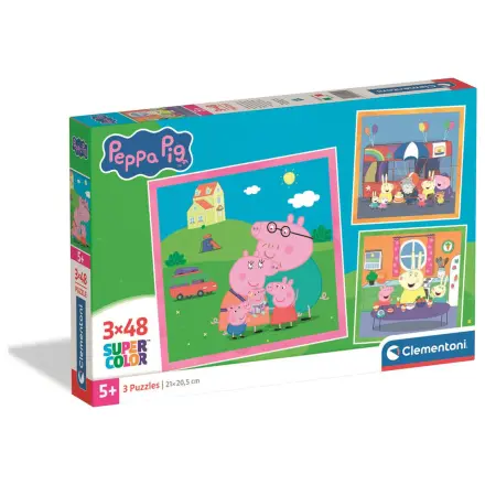 Peppa Pig puzzle 3x48 komada fotografija proizvoda