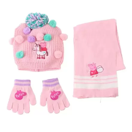 Peppa Pig zimski set snood kapa rukavice fotografija proizvoda