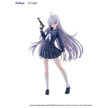Playing Death Games to Put Food on the Table PVC Figura 1/7 Yuki School Uniform Ver. 24 cm fotografija proizvoda