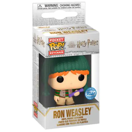 Pocket POP privjesak za ključeve Harry Potter Holiday Ron Exclusive termékfotója