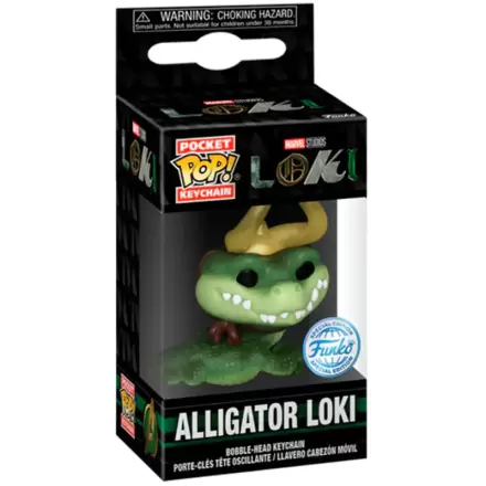 Privjesak za ključeve Pocket POP Keychain Marvel Loki Alligator Loki termékfotója