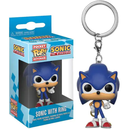 Pocket POP privjesak za ključeve Sonic s prstenom termékfotója