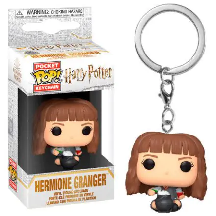 Harry Potter džepni POP! Vinilni privjesak za ključeve Hermione s napicima 4 cm termékfotója