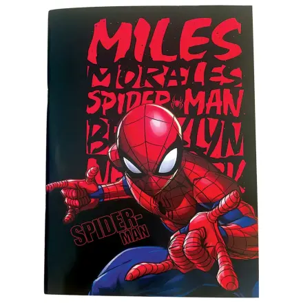 Spider-Man Miles Morales B5 bilježnica s crtama, 40 stranica fotografija proizvoda