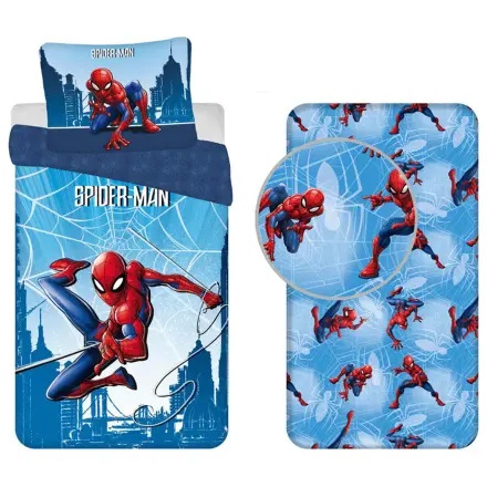 Spider-Man Skyline Navlaka za poplun i set donje plahte fotografija proizvoda