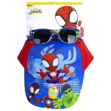 Spider-Man Spidey & Friends set sunčanih naočala i bejzbol kape fotografija proizvoda
