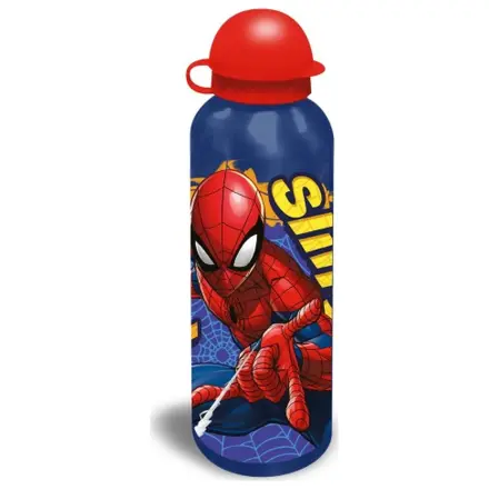 Spider-Man Web-Slinger aluminijska boca za vodu sa slamkom 500 ml fotografija proizvoda