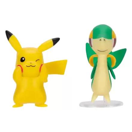 Pokémon Figure set od 2 Snivy & Pikachu 8 cm fotografija proizvoda