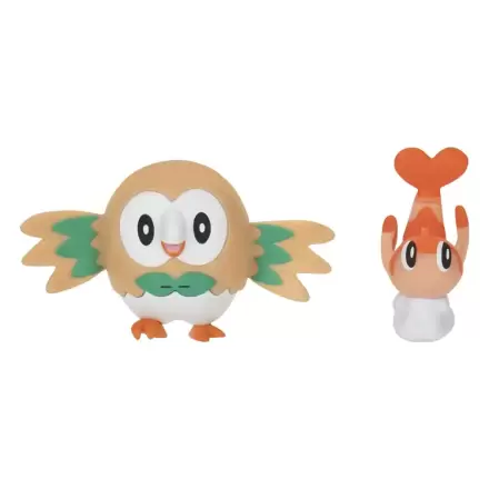 Pokémon Figure Set od 2 komada Tatsugiri (Curly Form) & Rowlet 8 cm fotografija proizvoda