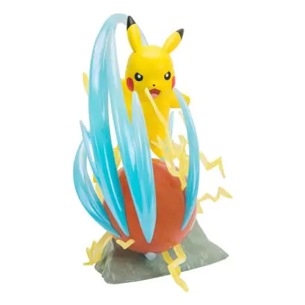 Pokémon 25th anniversary svjetleći Deluxe kipić Pikachu 33 cm fotografija proizvoda