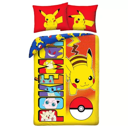 Pokémon Komplet posteljine Ver. 15 140 x 200 cm / 70 x 90 cm fotografija proizvoda