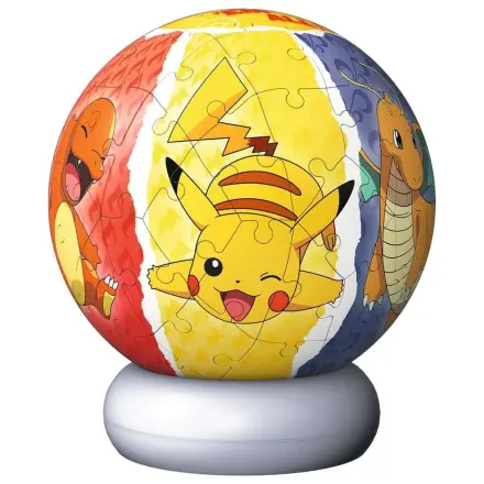 Pokémon 3D puzzle lopta s noćnim svjetlom (73 komada) fotografija proizvoda