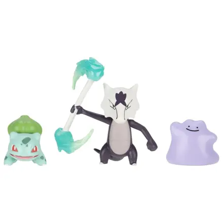 Pokémon Battle Set Borbenih figura Akcijske figure Bulbasaur, Ditto & Alolan Marowak (Pakiranje od 3) fotografija proizvoda