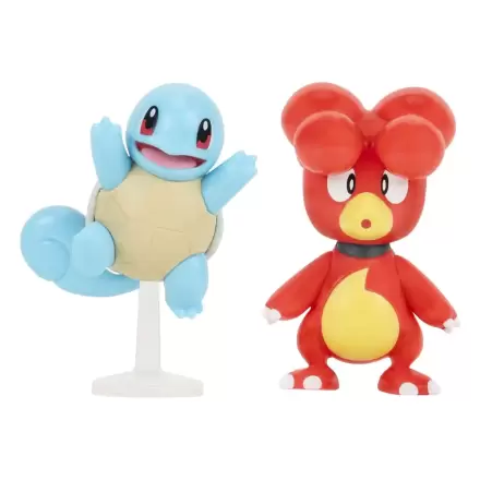 Pokémon Battle Figure Set Figurica 2-Pack Magby & Squirtle #5 fotografija proizvoda