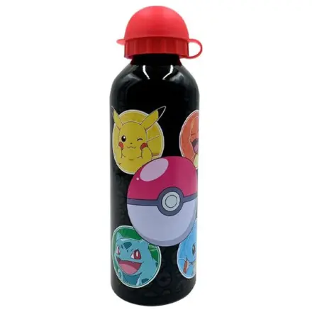 Pokemon Black Aluminijska boca za vodu s čepom za piće 500 ml fotografija proizvoda