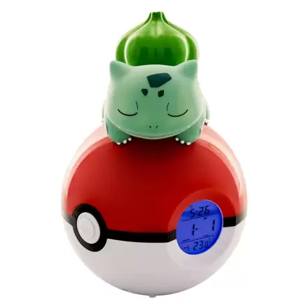 Pokémon budilica Pokeball sa svjetlom Bulbasaur 18 cm termékfotója