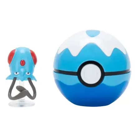 Pokémon Clip'n'Go Poké kugle Tentacool & Dive lopta fotografija proizvoda