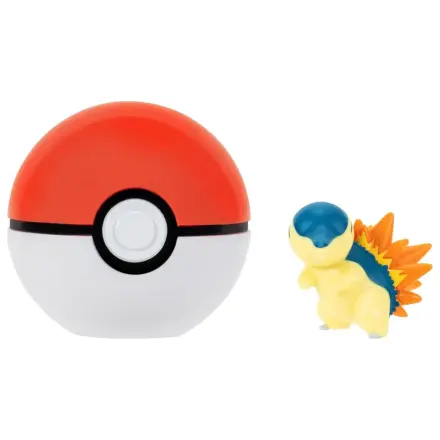 Pokémon Clip 'n' Go akcijska figura Cyndaquil i Poké Ball fotografija proizvoda