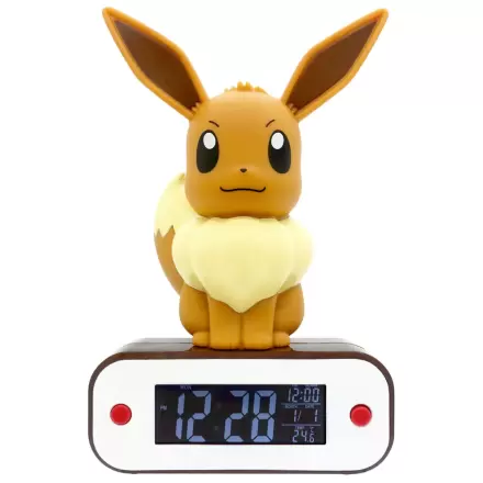 Pokémon budilica sa svjetlom Evoli 22 cm termékfotója