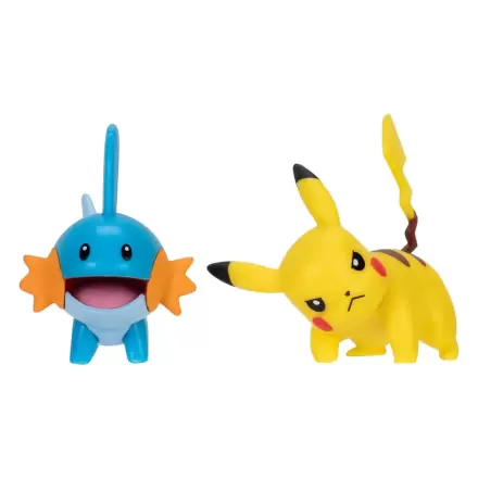Pokémon First Partner Battle Figurica Set Figura Dvostruko pakiranje Mudkip & Pikachu #4 fotografija proizvoda
