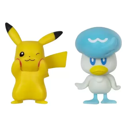 Pokémon Gen IX Bojna figura Pakiranje Mini figura 2-pakiranje Pikachu & Quaxly 5 cm fotografija proizvoda