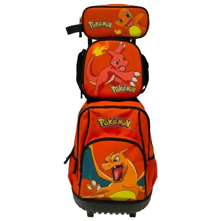 Pokemon set torba s kotačima + pernica + torba za ručak fotografija proizvoda