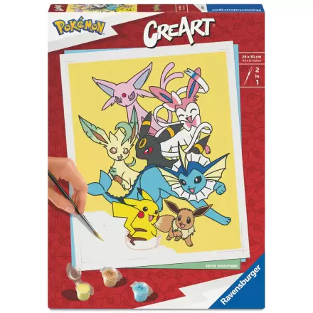 Pokemon Legendary adult CreArt Komplet za slikanje fotografija proizvoda