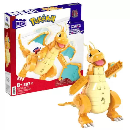 Pokémon Mega Construx set za gradnju Dragonite 19 cm termékfotója