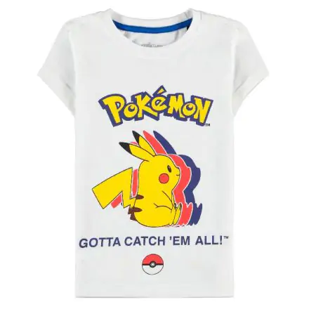 Pokemon Pika Silhouette dječja majica kratkih rukava fotografija proizvoda