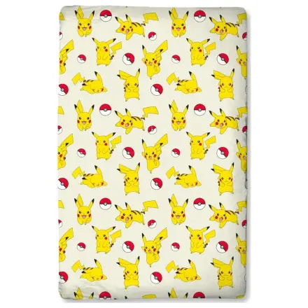 Pokémon Pikachu plahta s gumicom 90 x 200 fotografija proizvoda