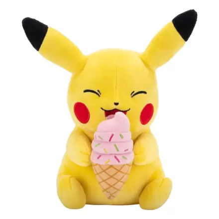 Pokémon Plišana Figura Pikachu sa Sladoledom 20 cm fotografija proizvoda