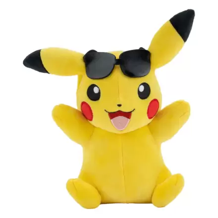 Pokémon plišana figura Pikachu sa sunčanim naočalama 20 cm fotografija proizvoda