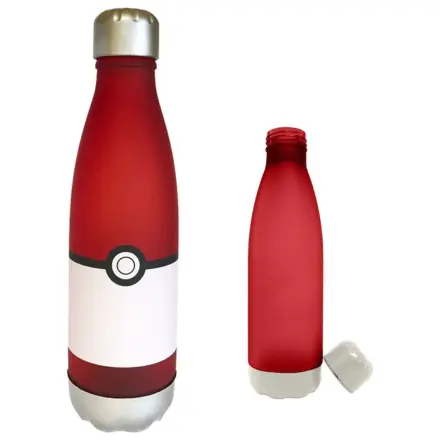 Pokémon Pokeball plastična boca za vodu s navojnim čepom 650 ml fotografija proizvoda