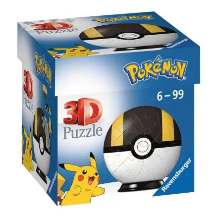 Pokémon 3D puzzle Pokéballs: Ultra Ball (54 komada) fotografija proizvoda